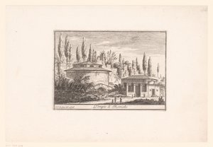 Vue du Temple de Romulus