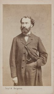 Portrait du compositeur Prosper Pascal - Photo studio Legé and Bergeron.
