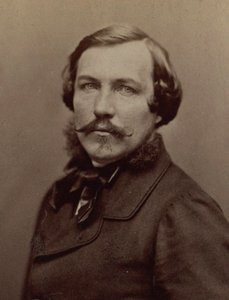 Portrait du pianiste et compositeur Alfred Quidant 1815-1893, vers 1870 - Photo studio Nadar.
