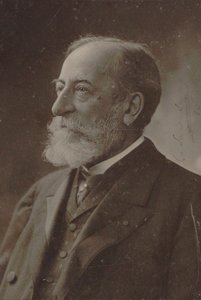Portrait du compositeur Camille Saint-Saëns - Photo studio Nadar.