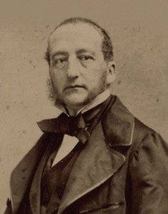 Portrait du pianiste et compositeur Sigismund Thalberg 1812-1871 - Photo studio Nadar.