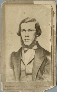 Nikolay Alexandrovich Dobrolyubov 1836-1861 - Photo studio Wesenberg