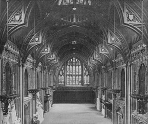 Intérieur du Guildhall, City de Londres, vers 1904-1906