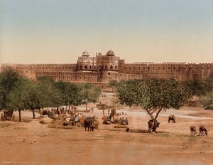 Agra. Le Fort - Photoglob Co. (Zurich, active c. 1890 1910)