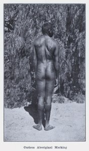 Marquage curieux aborigène