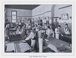 Classe de travail du bois Sloyd, Victoria - Photographer Australian