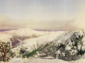 Hiver dans les Alpes victoriennes