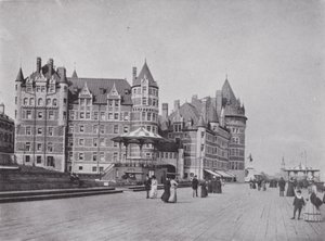 Château Frontenac et Terrasse Dufferin - Photographer Canadian
