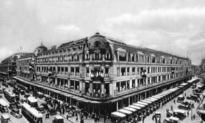 Le Bon Marché, vers 1910 (photo n/b) - Photographer French