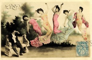 Carte postale du début du 20e siècle, intitulée le rêve (photo) - Photographer French