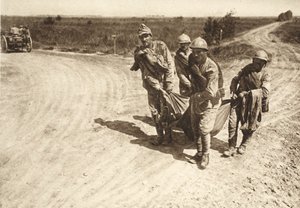 Une scène au front nord de Focsani - Photographer German