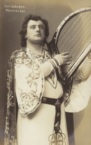 Carl Schroth, chanteur d