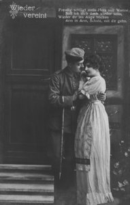 Soldat allemand retrouvé avec sa bien-aimée