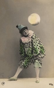 Fille déguisée en clown - Photographer German