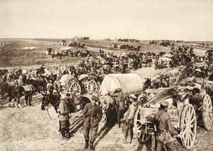 Dans la zone de combat à Fismes