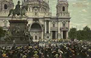 Concert de midi dans le Lustgarten, Berlin