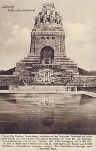 Monument à la bataille des Nations (1813), Leipzig, Allemagne