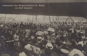 Discours du maire Dr Reike au constructeur d
