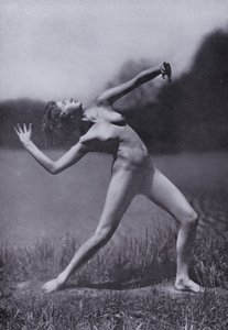 Le corps beau, culture physique pour les femmes (photo n/b) - Photographer German