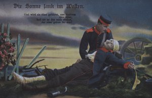 Le soleil se couche à l