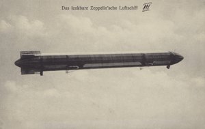 Zeppelin LZ III en vol