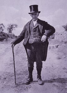 Gentleman irlandais du sud, vers 1910 (photo en noir et blanc) - Photographer Irish