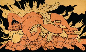 Hercule sur le mont Oeta, 1880