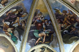 Fresque représentant le prophète David, vers 1626 (fresque) - Pier Francesco Morazzone