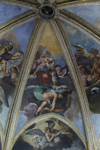 Fresque représentant le prophète David, vers 1926 (fresque) - Pier Francesco Morazzone