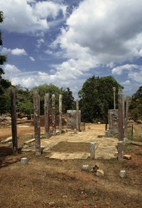 Chambre des reliques, Mihintale, près d