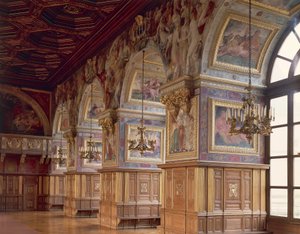 La salle de bal, Château de Fontainebleau, France