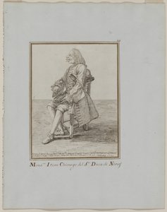 Monsieur Ition Chirurgo del sre. Duca di Nivers, 1749 - Pier Leone Ghezzi