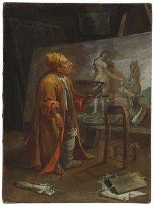 Paolo de Matteis dans son Atelier