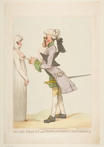 La Beauté de Buck et le Connaisseur de Rowlandson, 1er janvier 1800