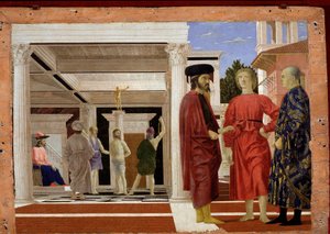 La flagellation du Christ, 1444-50 - Piero della Francesca