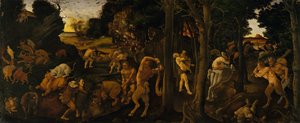 Scène de chasse, vers 1494-1500