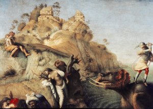 Persée libérant Andromède (détail) - Piero di Cosimo