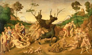 Les Malheurs de Silène, c.1500 - Piero di Cosimo