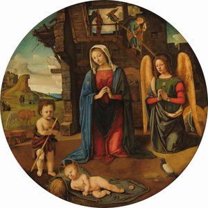 La Nativité avec le petit Saint Jean, vers 1495-1505 - Piero di Cosimo