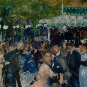 Bal du moulin de la Galette - Pierre-Auguste Renoir
