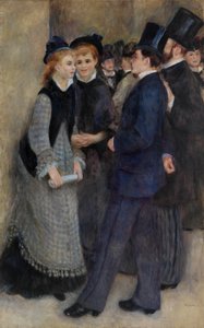 La Sortie du conservatoire - Pierre-Auguste Renoir
