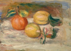 Citrons et orange - Pierre-Auguste Renoir