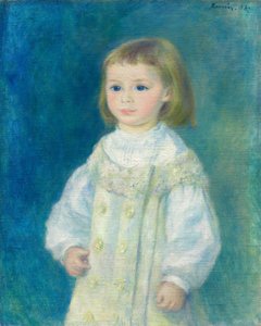 Lucie Berard (enfant en blanc) - Pierre-Auguste Renoir