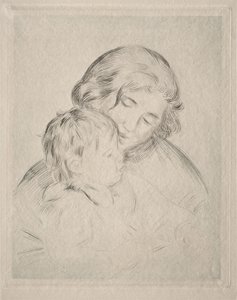 Mère et enfant - Pierre-Auguste Renoir