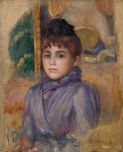 Portrait de jeune femme - Pierre-Auguste Renoir