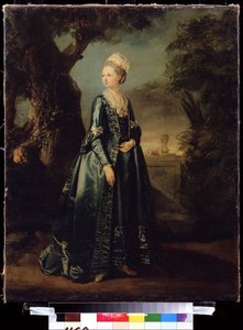 Portrait de la grande duchesse Natalia Alekseievna (1755-1776)