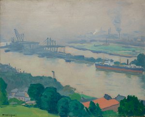 La Seine à Croisset près de Rouen - Albert Marquet