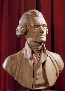 Buste de Thomas Jefferson (1742-1826), président des États-Unis - Pierre Alexandre Wille