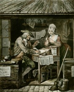 Le scribe public - Pierre Alexandre Wille