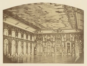 Palais de Tsarskoe-Selo, Grande Salle - Pierre Ambrose Richebourg